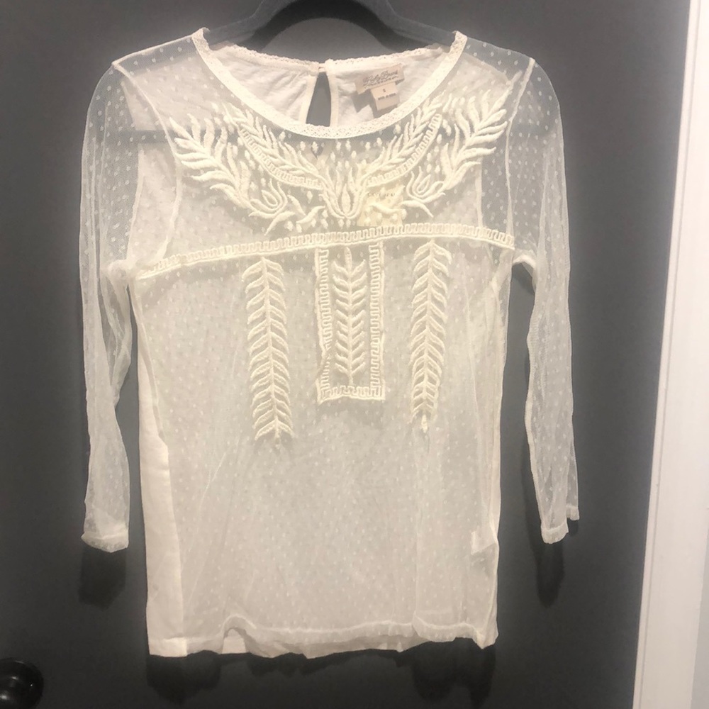 3/4 sleeved Lucky Brand shirt - never worn